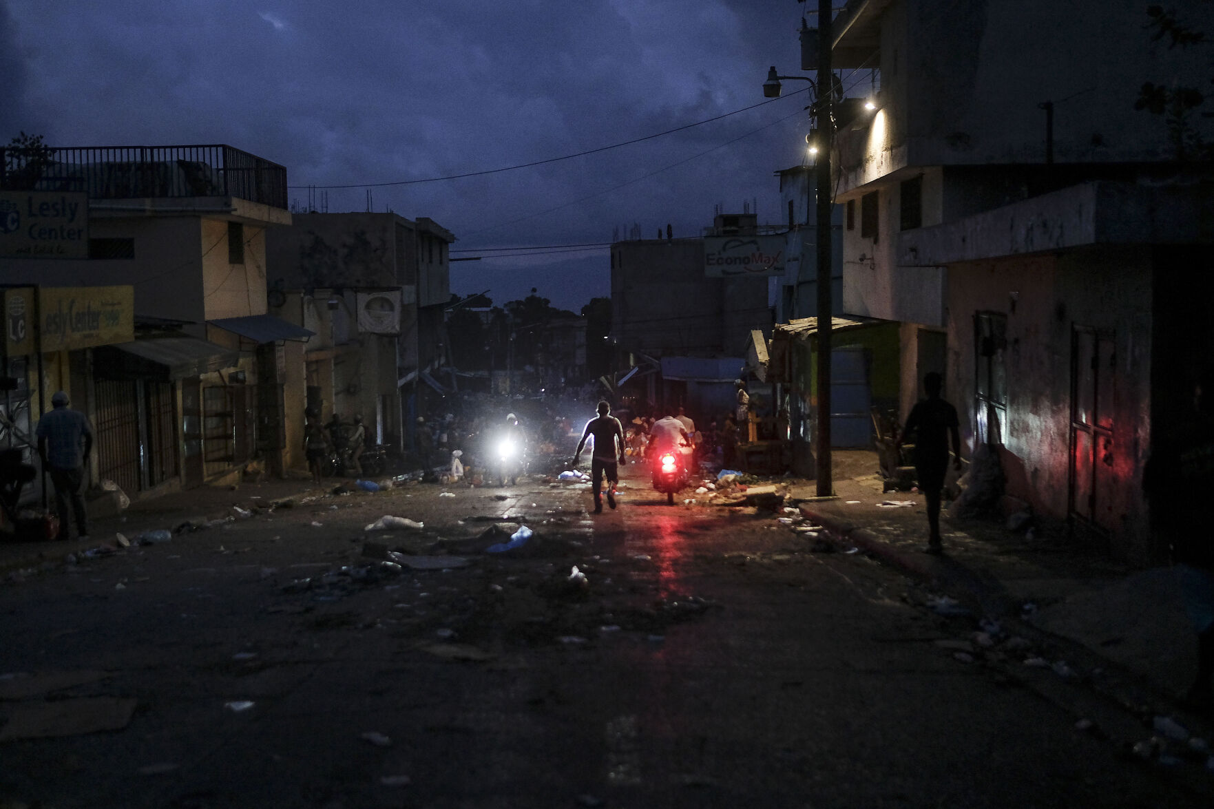 APTOPIX Haiti Security Strike